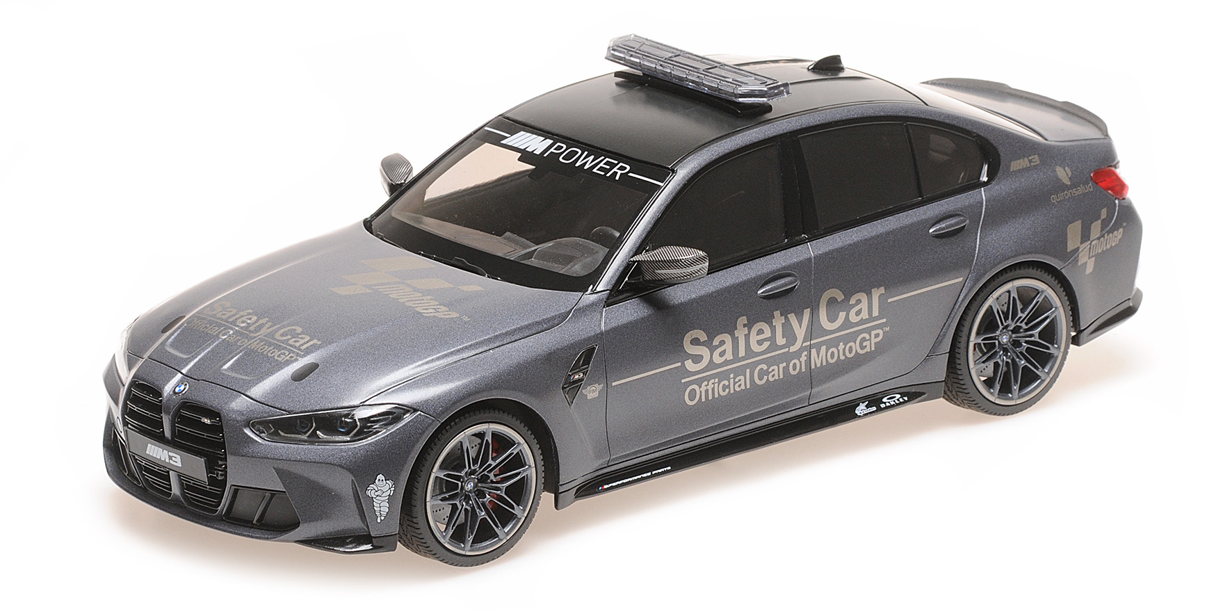 BMW M3 (G80) Safety Car MotoGP 2020 – Minichamps 1:18 Metall – Supercars  Modellauto